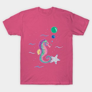 Pretty little seahorse to brighten up life T-Shirt